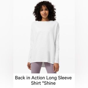 Back in action LS *Shine